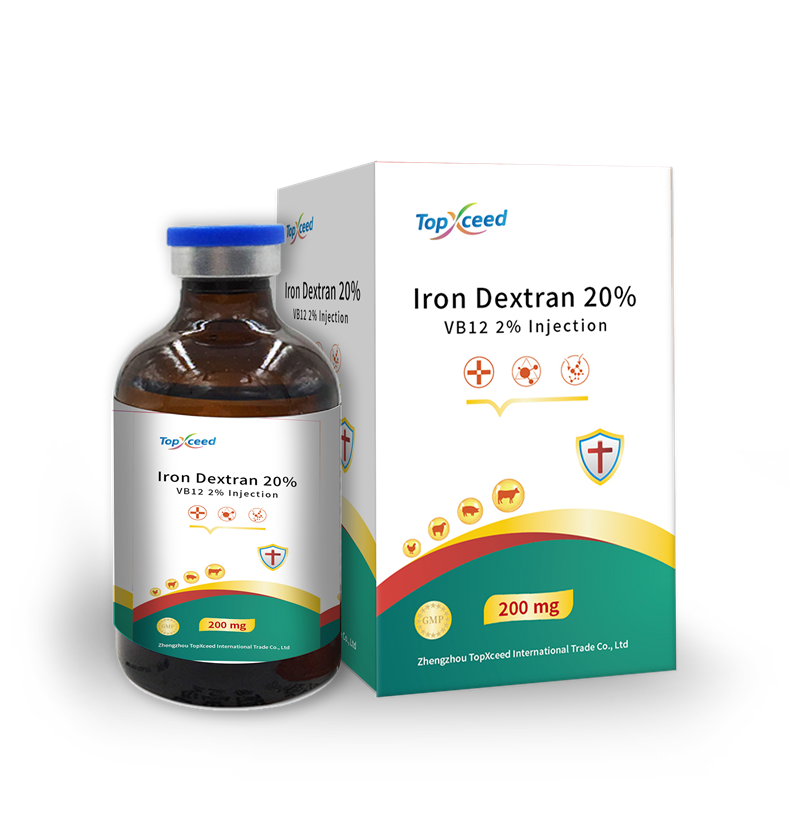 Iron Dextran 20% & VB12 2% Injection