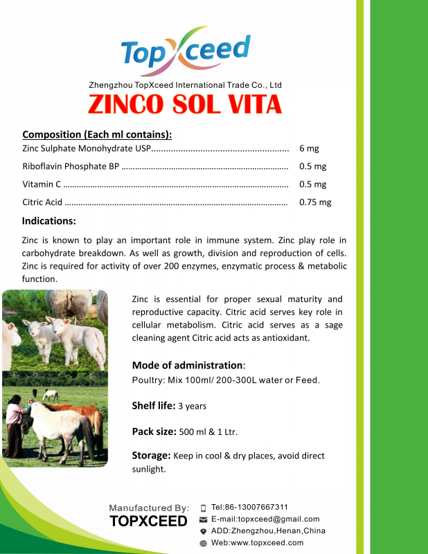 ZINCO SOL VITA